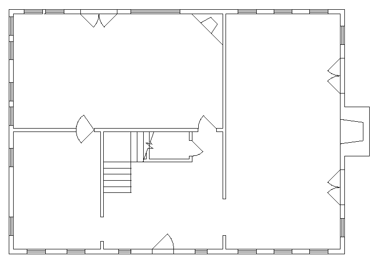 house plan door