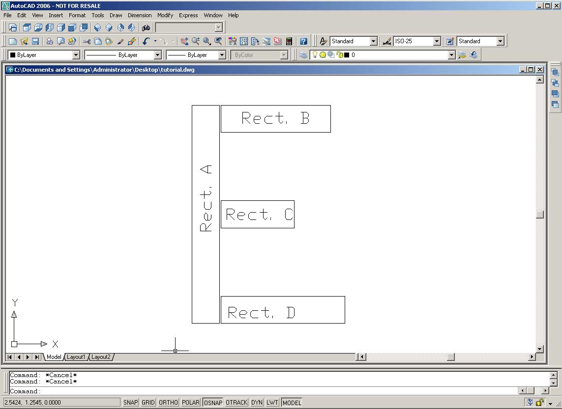 strange autocad commands